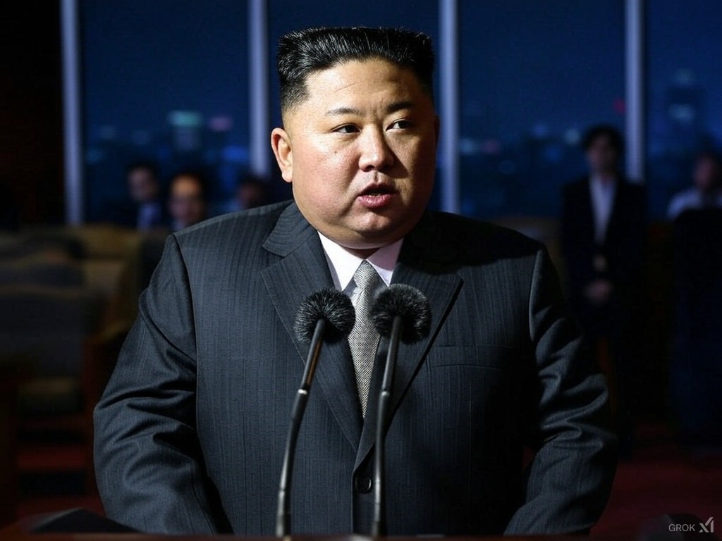 金正恩同志宣布登陆太阳